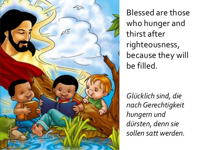 Die Seligpreisungen The Beatitudes