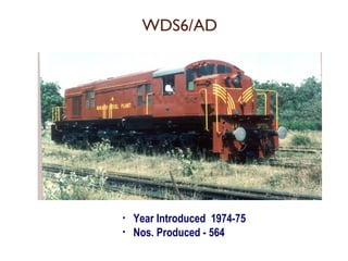 WDS6/AD 
• Year Introduced 1974-75 
• Nos. Produced - 564 
 
