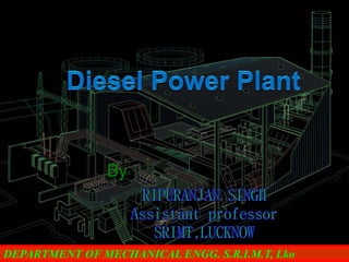 Gas Turbine
Combustion and
Power Generation
Dr. O.P. TIWARI
H.O.D, Mechanical Engg.
S.R.I.M.T
S.R.I.M.T
DEPARTMENT OF MECHANICAL ENGG. S.R.I.M.T,Lko
By-
DEPARTMENT OF MECHANICAL ENGG. S.R.I.M.T, Lko
 