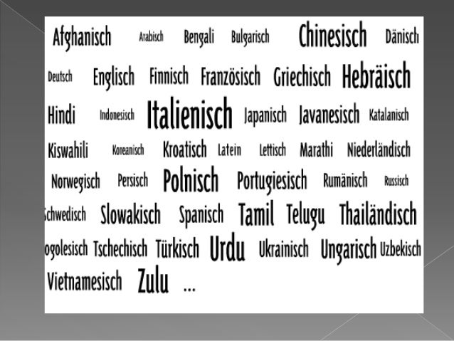 Die sprachen