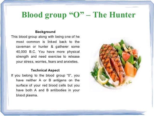 Blood O Type Diet