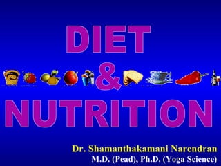 Dr. Shamanthakamani Narendran
M.D. (Pead), Ph.D. (Yoga Science)
 