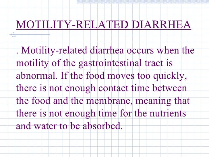 DIET IN DIARRHEA