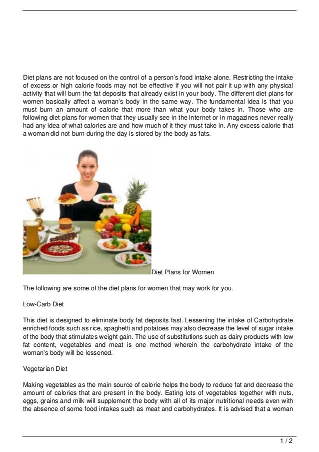 diet-plans-for-women