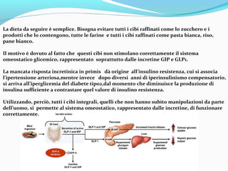 La dieta da seguire è semplice. Bisogna evitare tutti i cibi raffinati come lo zucchero e i 
prodotti che lo contengono, t...