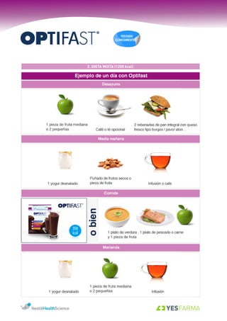 2. DIETA MIXTA (1200 kcal) 
 