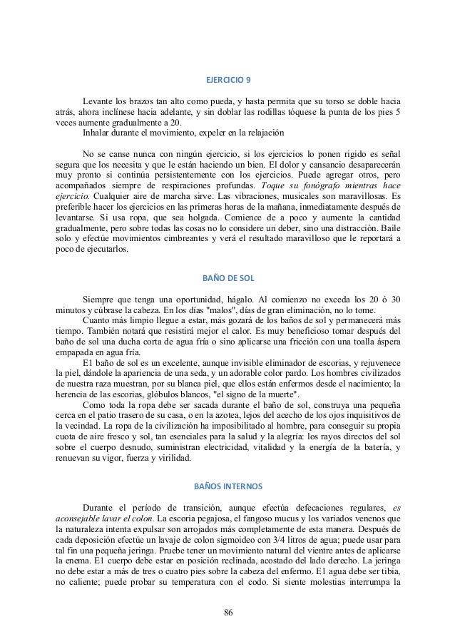 Sistema curativo por Dieta Amucosa - Arnold Ehret (PDF-Español)