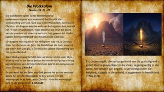 Die Tabernakel Van Moses En Wat Dit Vir Ons Wys pptx
