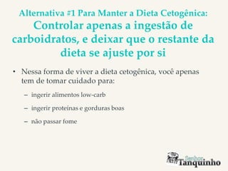 Dieta cetogênica: cardápio, receitas e lista de alimentos permitidos | PDF