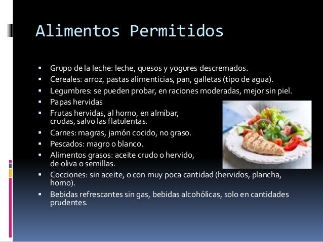Dieta en las enfermedades de la vesícula y de las Vías Biliares