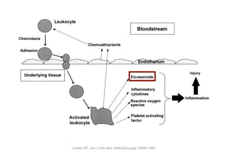 ac
                                                                               sa
                                                                               in
                                                                               ha
                                                                               op
                                                                               pa
                                                                               na
                                                                               co
                                                                               si
                                                                               R
                                                                               (C
                                                                               tio
                                                                               in
                                                                               th
                                                                               fo
   FIGURE 2. Diagrammatic representation of the movement of leukocytes
through the endothelium and the subsequent generation of inflammatory          an
mediators.          Calder PC. Am J Clin Nutr 2006;83(suppl):1505S–19S)
                                                                        	
  
                                                                               an
 