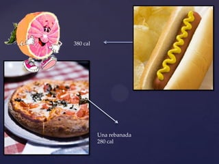 380 cal

Una rebanada
280 cal

 