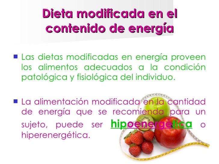 Dieta Hipoenergetica
