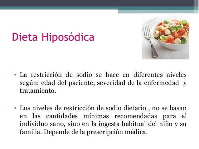 Dieta hospitalaria Dieta hospitalaria