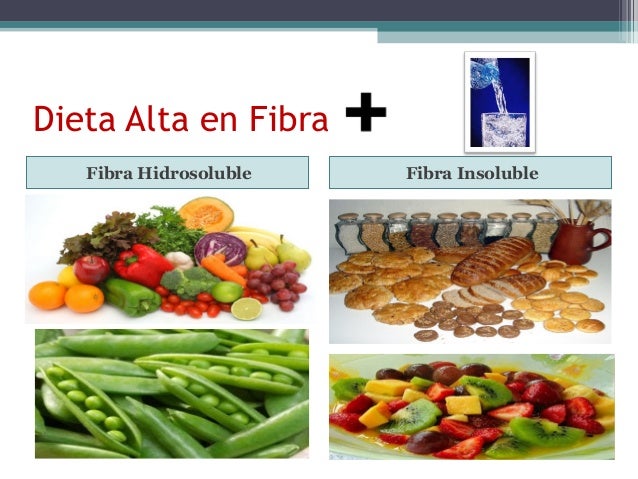 Dieta alta en fibra