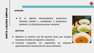 que es una dieta liquida Dieta líquida - Nutricionista Castellón