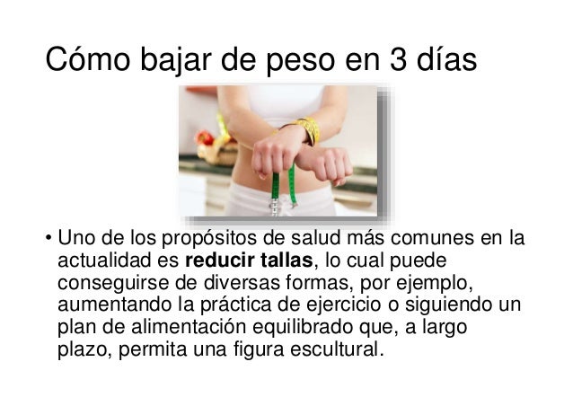 Como bajar de peso en un 1 message