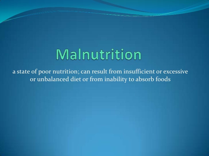2 Medical Conditions Related To Unbalanced Diet