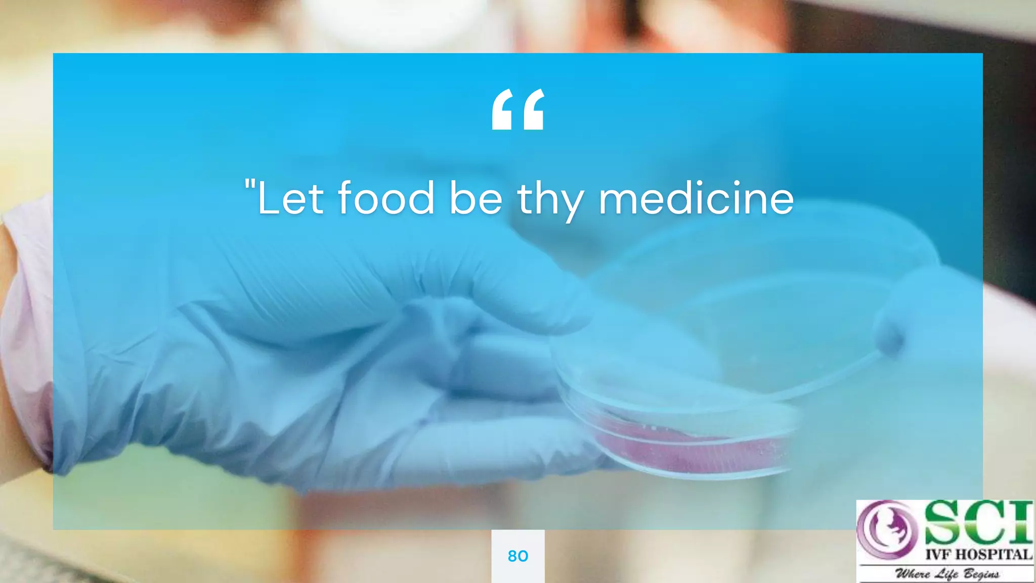 “
80
"Let food be thy medicine
 