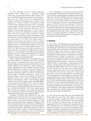 Diet and exercise in the treatment of fatty liver | PDF
