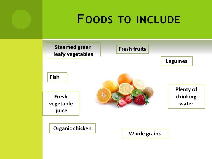 Hepatitis C Diet Chart