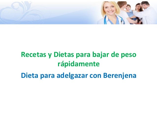 Recetas de berenjena para bajar de peso