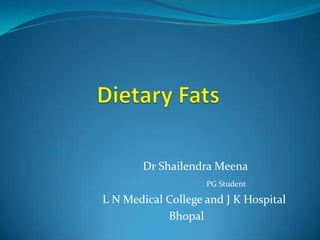 Dr Shailendra Meena
PG Student

L N Medical College and J K Hospital
Bhopal

 