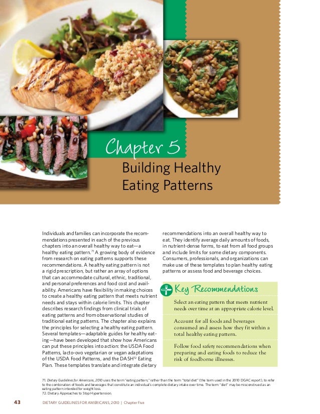 Global Medical Cures™ Dietary Guidelines for Americans