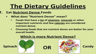 Dietary Guidelines 