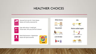 HEALTHIER CHOICES
 