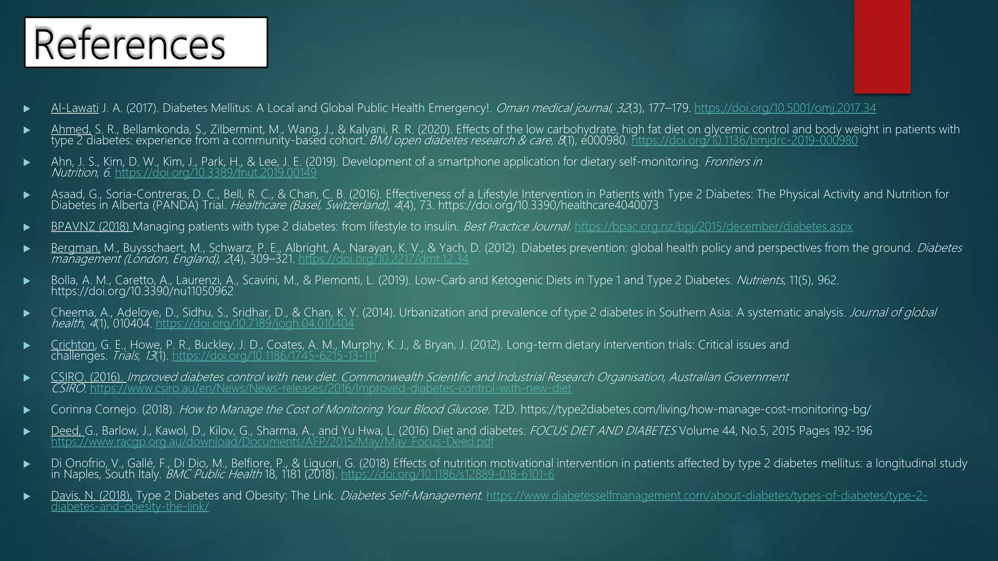 Dimp Computer Program Dietary interventional motivational program (dimp) (1) for type 2 ...