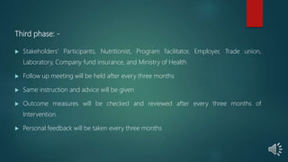Dietary interventional motivational program (dimp) (1) for type 2 ...