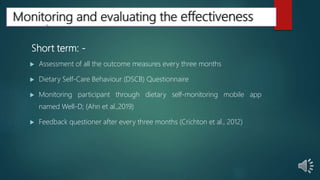 Dietary interventional motivational program (dimp) (1) for type 2 ...