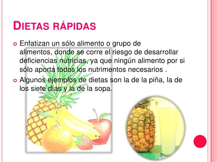 Dietas De Moda Dietas De Moda