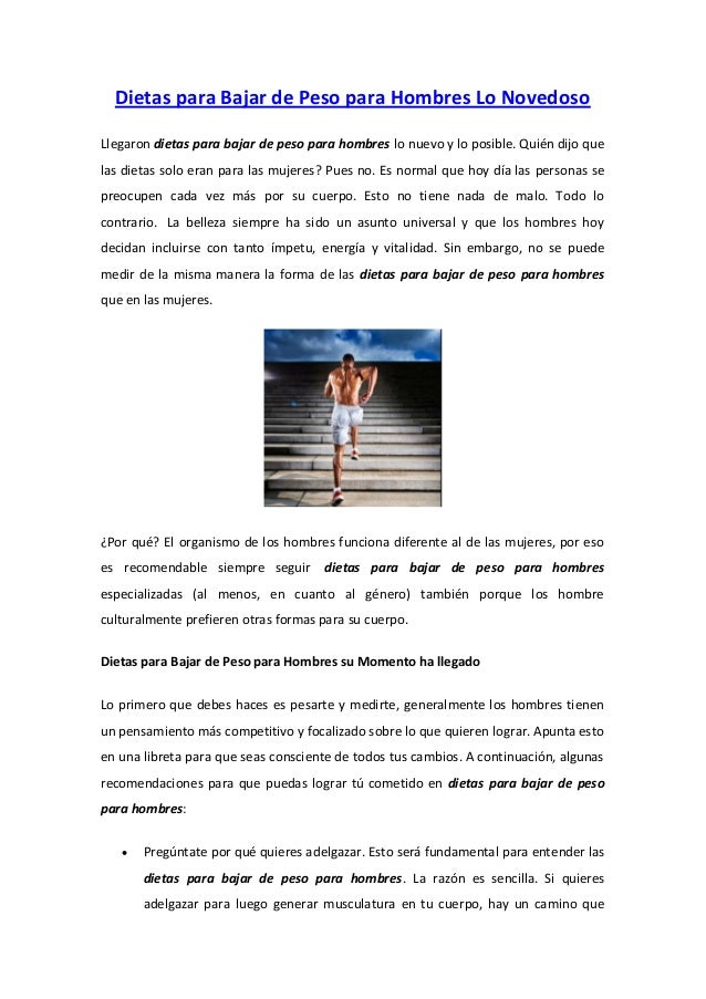 Dieta Para Bajar De Peso Hombres Gym Dieta Para Bajar De Peso Hombres Gym