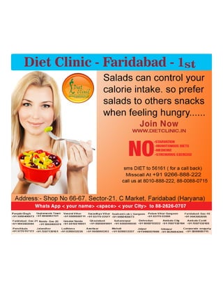 Diet clinic faridabad 1st