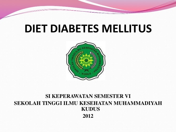 Diet diabetes mellitus