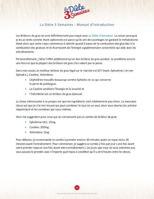 Diete 3 Semaines - Brian Flatt Diete 3 Semaines - Brian Flatt