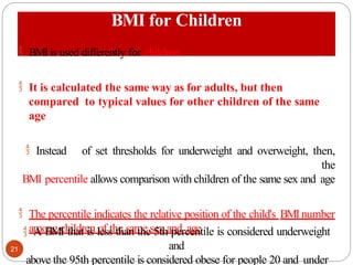 Bmi Lesson Dietetics - BMI ( Body Mass Index ).pptx