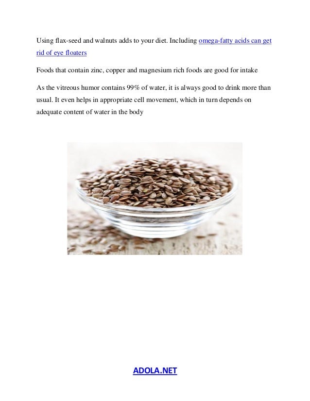 Diet For Eye Floaters - The Essential Nutrition To Remove Eye floaters