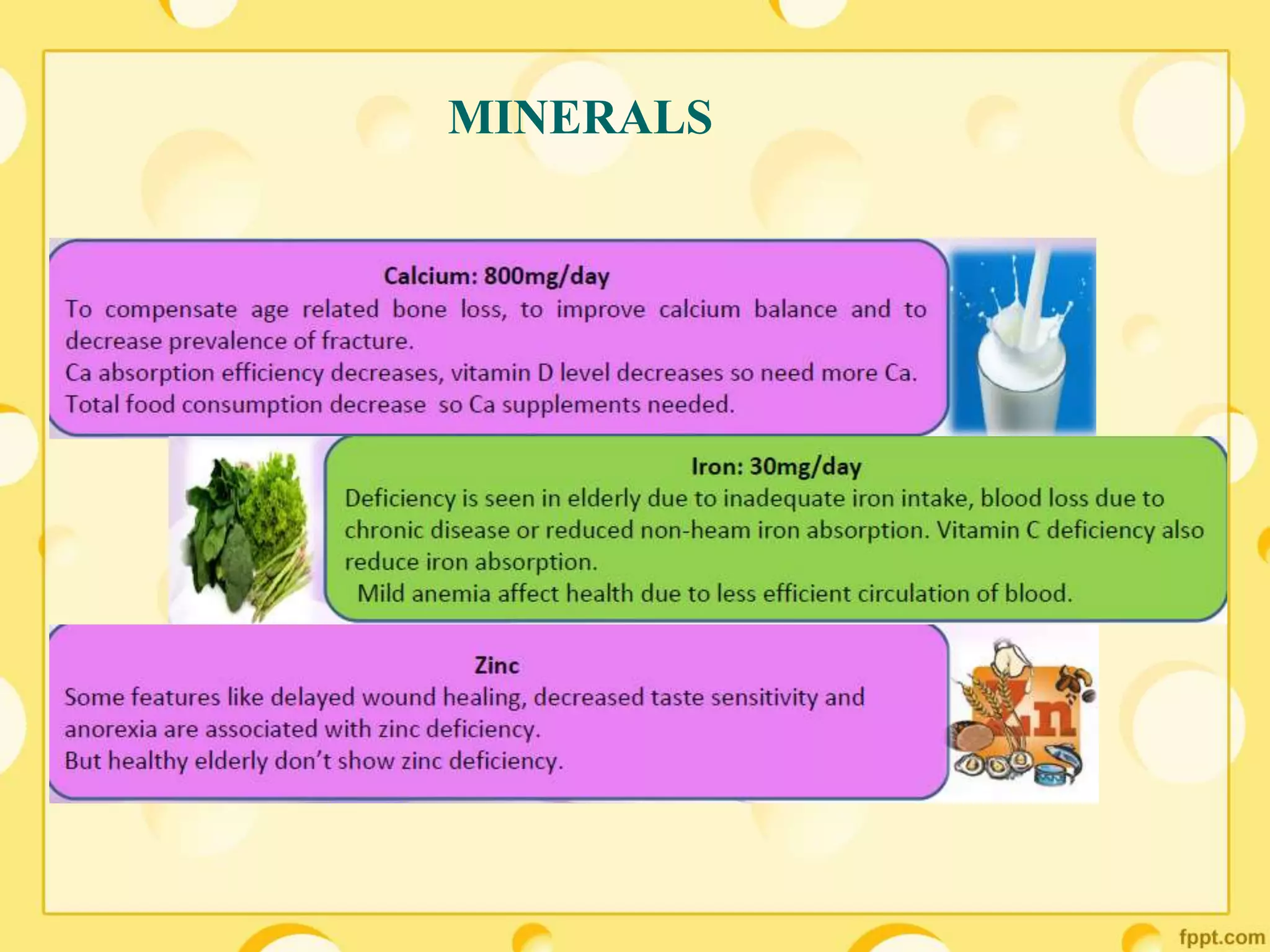 MINERALS
 