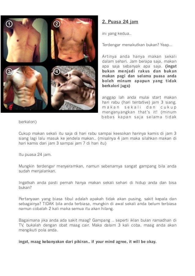 Diet ocd sehat alami ala deddy corbuzier cepat sukses 