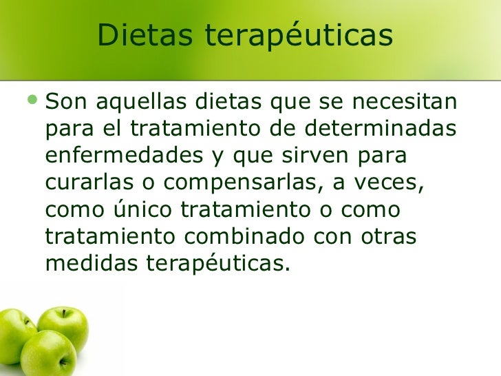 Dietoterapia (Dietas De Hospital)