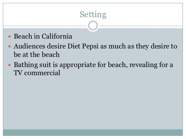 Diet Pepsi Ad