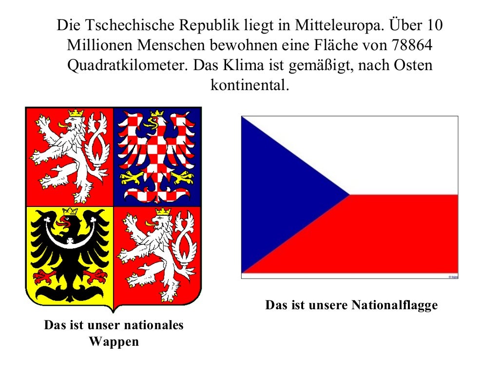 Die tschechische republik, informationen und quiz