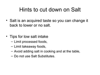 Diet with chronic kidney disease | PPT