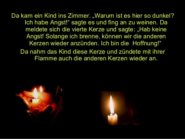 Die Vier Kerzen Geschichte Zum Ausdrucken Die vier Kerzen, von Sofia