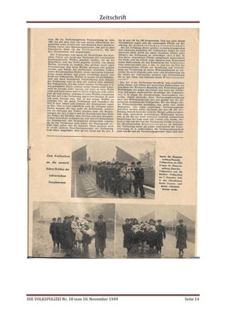 Zeitschrift
DIE VOLKSPOLIZEI Nr. 18 vom 10. November 1949 Seite 14
 