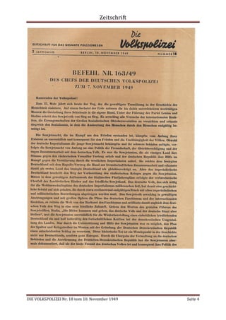 Zeitschrift
DIE VOLKSPOLIZEI Nr. 18 vom 10. November 1949 Seite 4
 
