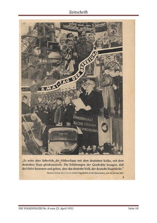 Zeitschrift
DIE VOLKSPOLIZEI Nr. 8 vom 25. April 1951 Seite 10
 